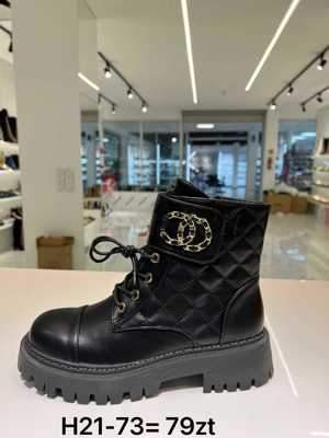 Botki damskie  7AH21-73.BLACK  (36/41,12par)