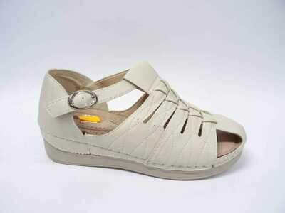 Sandały damskie 7AJL813.BEIGE (36/41,12par)