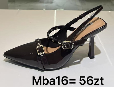 Sandały damskie MBA16.BROWN (36/41 12par)