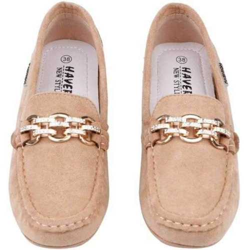 Mokasyna damskie MH16-8.BEIGE (36/41,12par)