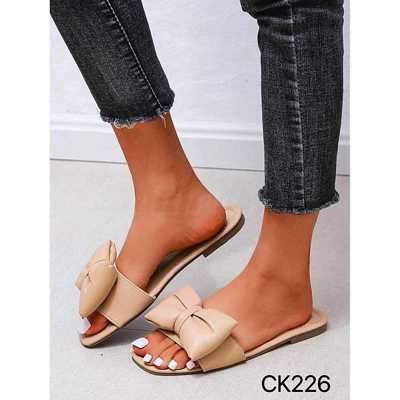 Klapki damskie 7ACK226.KHAKI (36/41,12par)