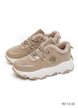 Buty sportowe damskie YK113-63.KHAKI (36/41,12par)