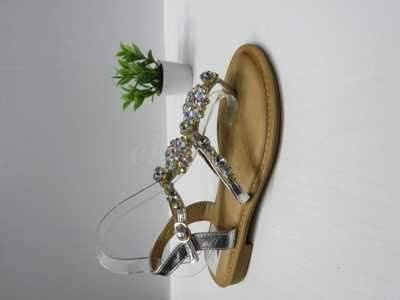 Sandały damskie 7ATZ142.SILVER (36/41,12par)