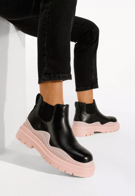 Botki damskie 7ARB131.PINK (36/41,12par)