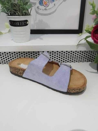 Klapki damskie 7AW87.PURPLE (36/41,12par)