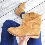 Botki damskie A3726-32.CAMEL Ocieplany (36/41,12par)