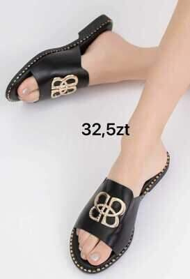 Klapki damskie 7AKK-722.BLACK (36/41,12par)