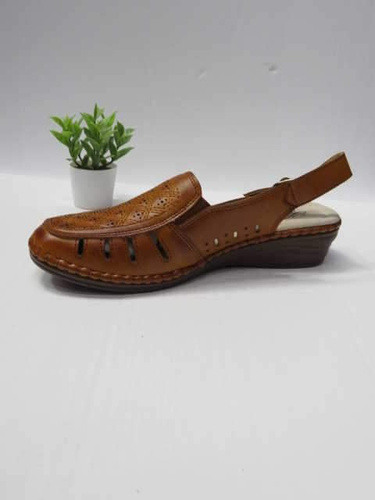 Sandały damskie  7A11560-3.BROWN (36/42,12par)