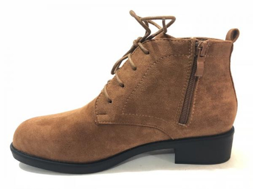 Botki damskie RM01-10.CAMEL Ocieplane (36/41,8par)