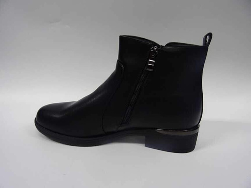 Botki damskie ocieplane 7A959-10.BLACK (37/41,12par)