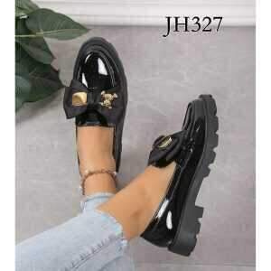 Półbuty damskie   7AJH327.BLACK   (36/41,12par)