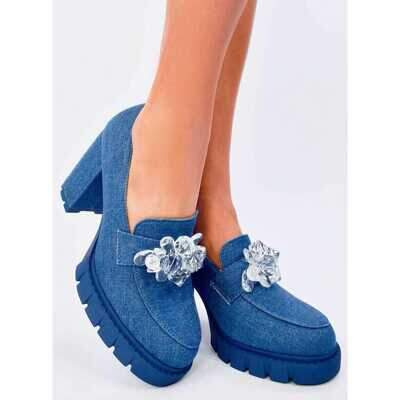 Czółenka damskie 7A168-553.BLUE (36/41,12par)