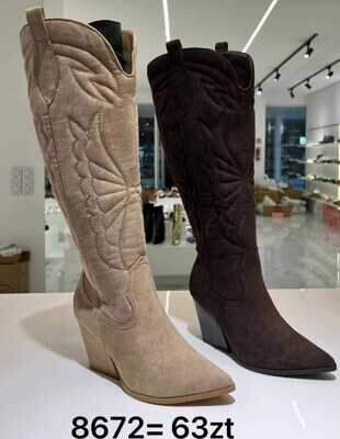 Kozaki damskie 7A8672.KOLORDOWYBORU (36/41,12par)