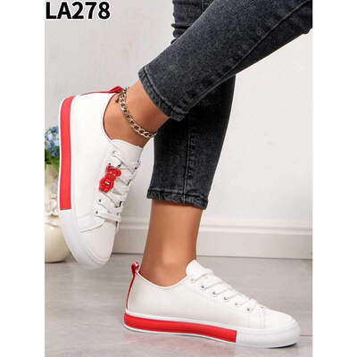 Trampki damskie  7ALA278.RED  (36/41,12par)