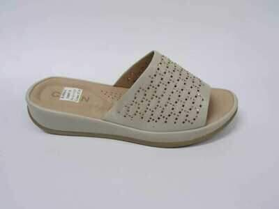 Klapki damskie 7A10687-5.BEIGE (36/41,12par)