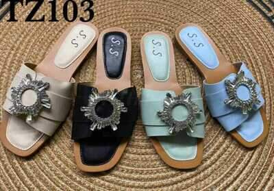 Klapki damskie 7ATZ103.KOLORDOWYBORU (36/41,12par)