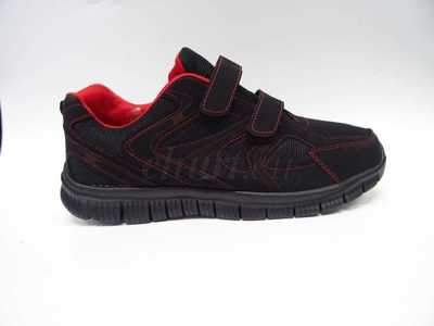 Buty sportowe męskie 9A22101B-13.BLACK/RED (41/46,12par)