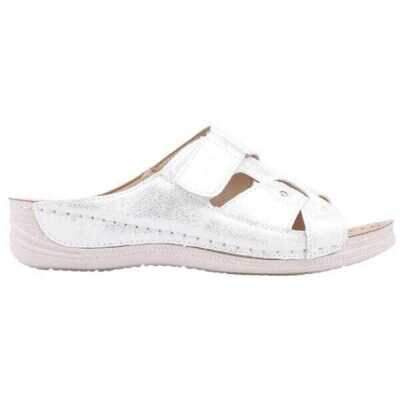 Klapki damskie DE995-7.SILVER (36/41,12par)