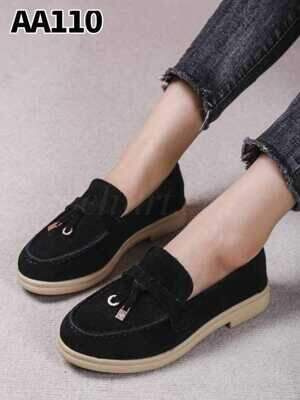 Balerinki damskie 7AAA110.BLACK (36/41,12par)