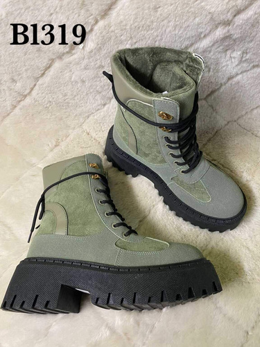 Botki damskie   7ABL319.GREEN   (36/41,12par)
