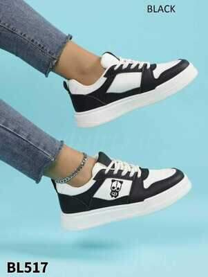 Buty sportowe damskie 7ABL517.BLACK (36/41,12par)