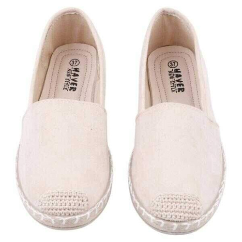 Balerinki damskie F96-9.BEIGE (36/41,12par)