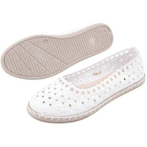 Balerinki damskie 7AF18A-10.WHITE (36/41,12par)