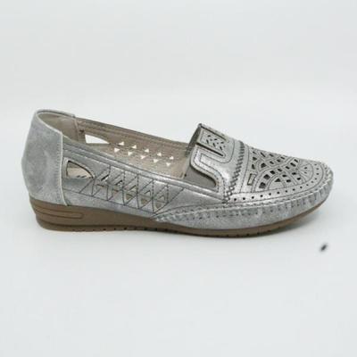 Półbuty damskie KS21-8.SILVER (36/41,8par)