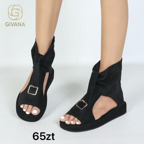 Sandały damskie 7ANN624.BLACK (36/41,12par)