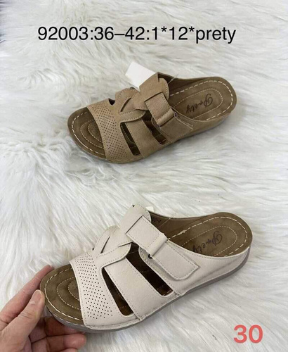 Klapki damskie 7A92003.KOLORDOWYBORU (36/42,12par)