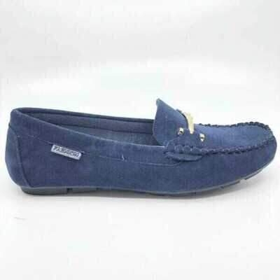 Balerinki damskie 7AMH08-4.BLUE (36/41,12par)