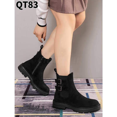 Botki damskie 7AQT83.BLACK (36/41,12par)