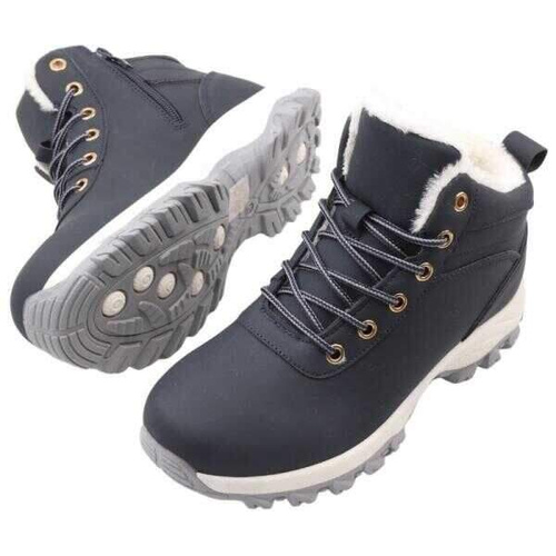 Trzewiki damskie B2051-2.NAVY/GREY (36/41,8par)