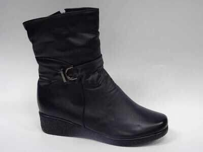 Botki damskie 7AW56.BLACK (37/42,12par)