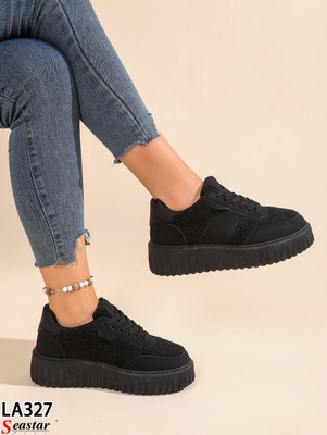 Półbuty damskie  7ALA327.BLACK (36/41,12par)