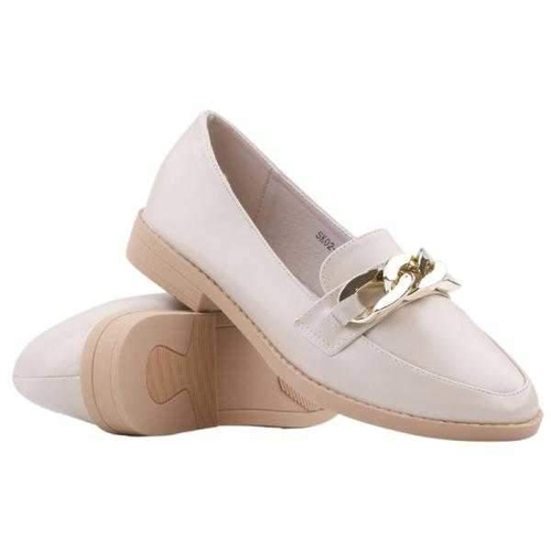 Balerinki damskie SK02-2.BEIGE (36/41,12par)