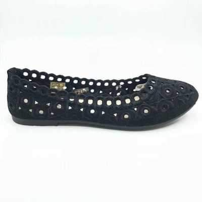 Balerinki damskie 7AF24-1.BLACK (36/41,12par)