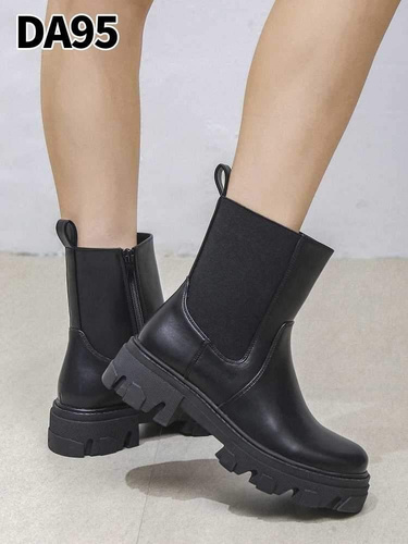 Botki damskie 7ADA95.BLACK Ocieplane (36/41,12par)