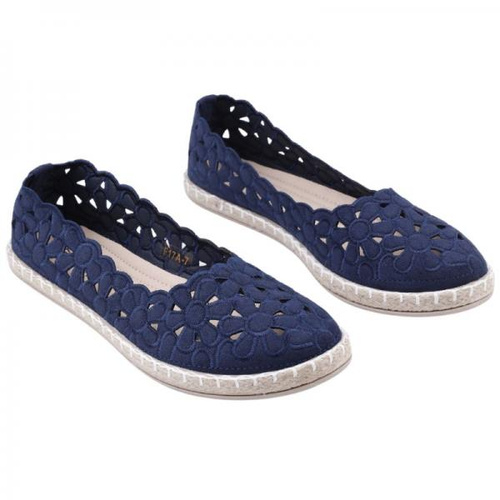 Balerinki damskie F17A-7.NAVY (36/41,12par)