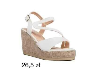 Sandały damskie 7A838.WHITE (36/41,12par)
