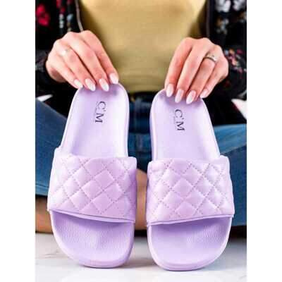 Klapki damskie 7A2068.PURPLE (36/41,12par)
