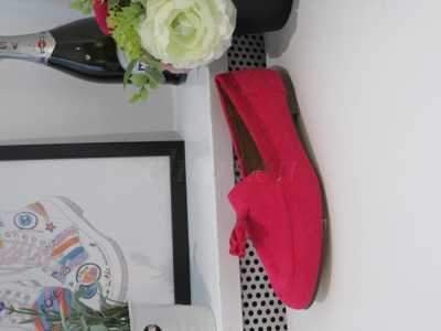 Balerinki damskie 7AB835.FUSHIA (36/41,12par)
