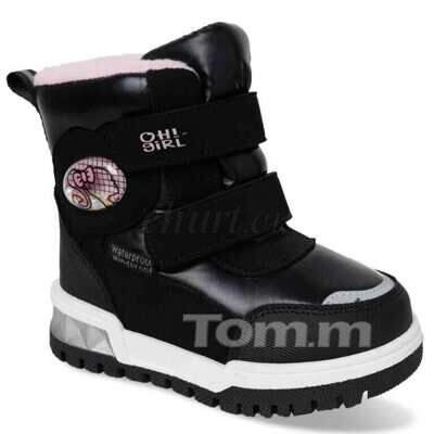 Trzewiki dziewczęce 1A10847-B.BLACK (23/28,8par)