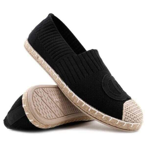 Balerinki damskie F92-2.BLACK (36/41,12par)