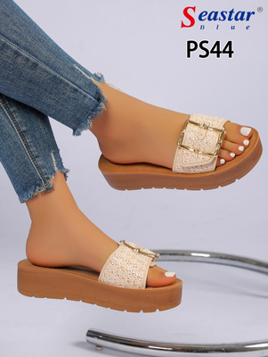 Klapki damskie PS44.BEIGE (36/41,12par)