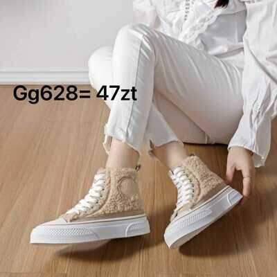 Trampki damskie 7AGG628.BEIGE (36/41,12par)