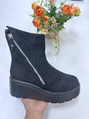 Botki damskie  7A7575.BLACK   (36/41,12par)