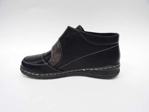 Botki damskie ocieplane  7A9652A-1.BLACK    (37/42,12par)