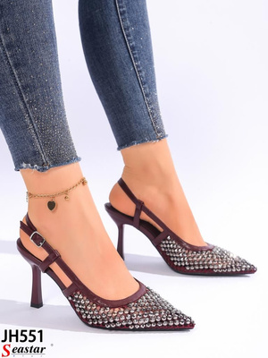 Sandały damskie 7AJH551.WINE (36/40,12par)