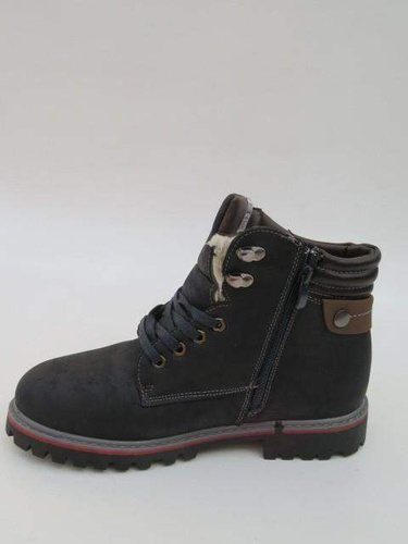 Trzewiki damskie 7AB177-17.NAVY/D.BROWN (36/41,8par)